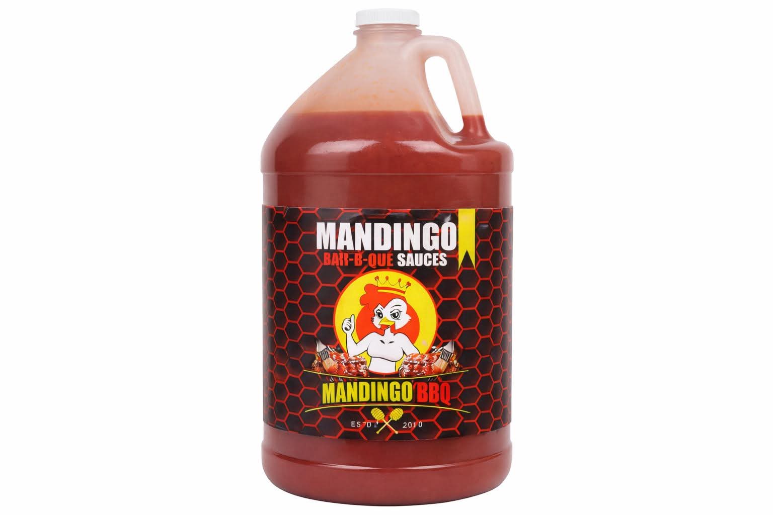 1 GALLON MANDINGO BBQ SAUCE